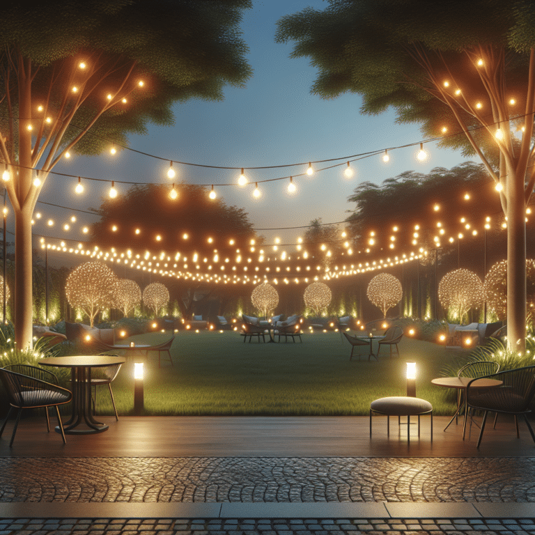 How to Maintain String Lights Outdoors