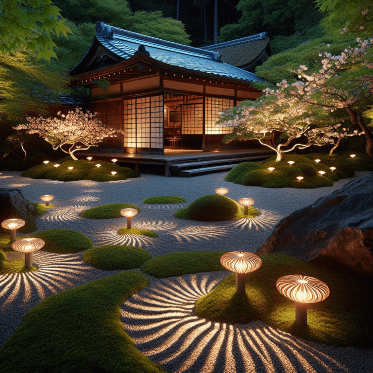 Inspiring Solar Light Ideas for Japanese Gardens