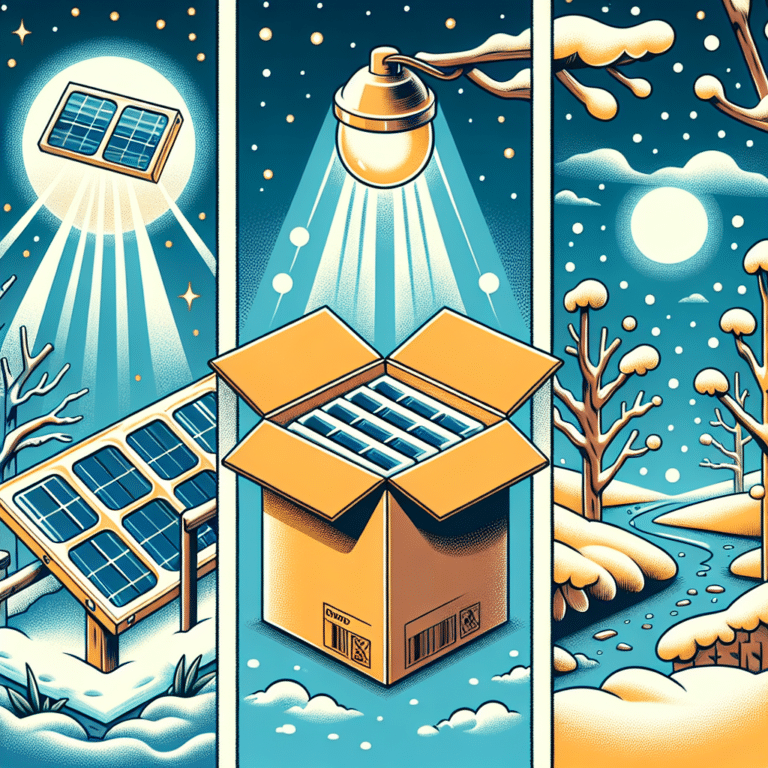 How to Store Solar Lights in Winter