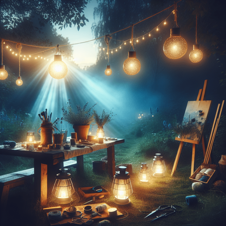 Creating Magical Evenings with DIY Solar Lanterns