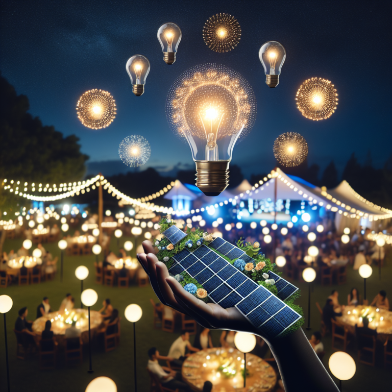 Solar Lights: Your Solution for Outdoor Event Lighting