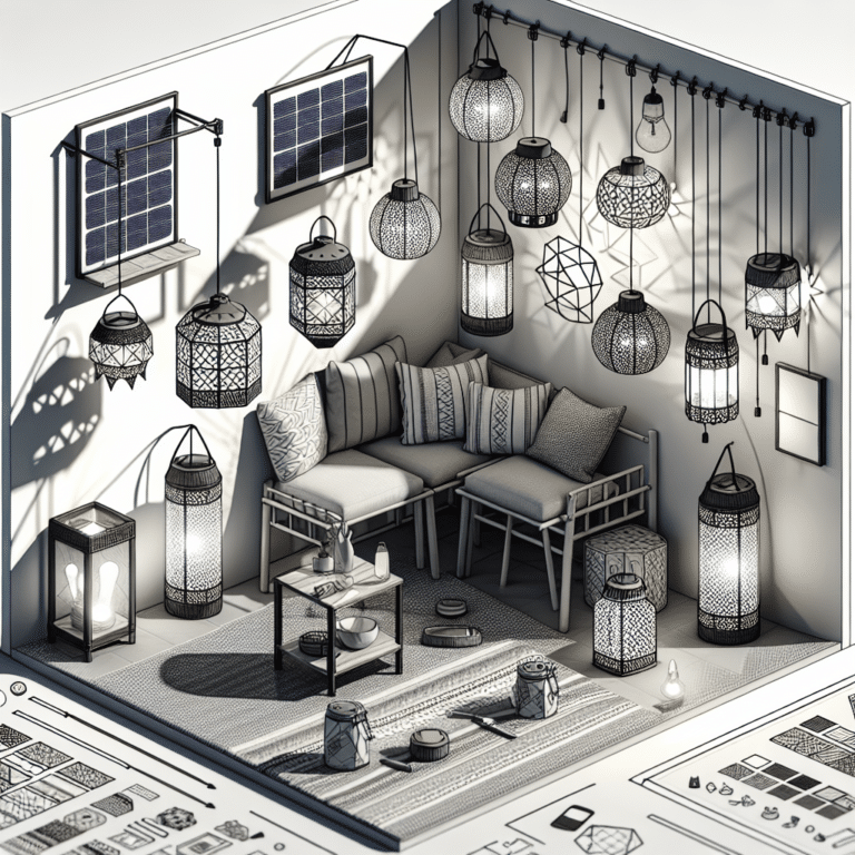 Smart Space Utilisation with DIY Solar Lanterns.