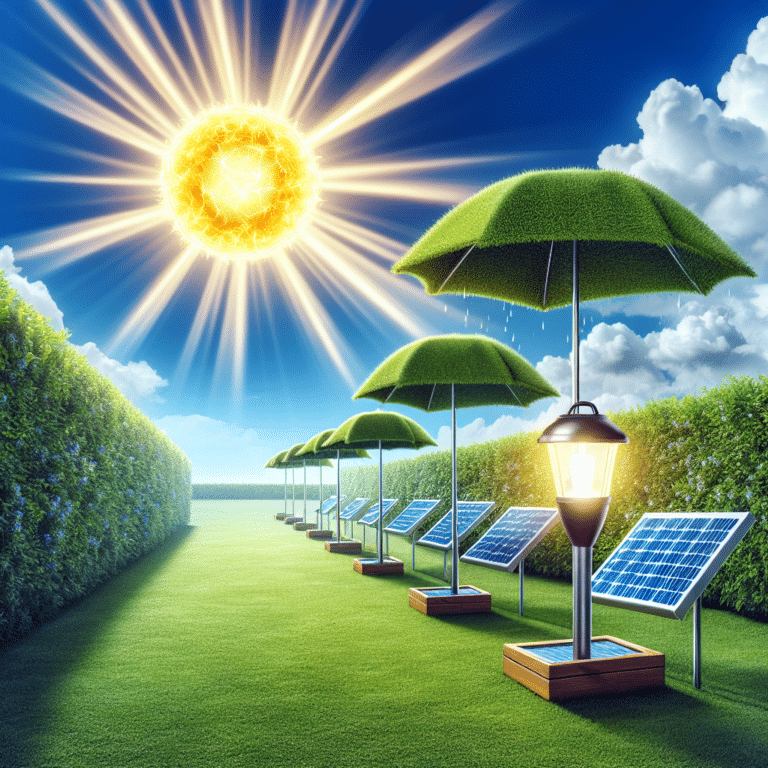 Protecting Solar Lights from Extreme Sun Exposure