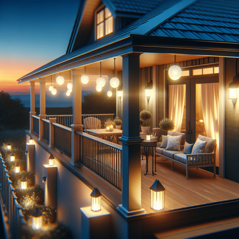 Balconies & Decks: Brightening your Outdoor Space with Solar Lighting