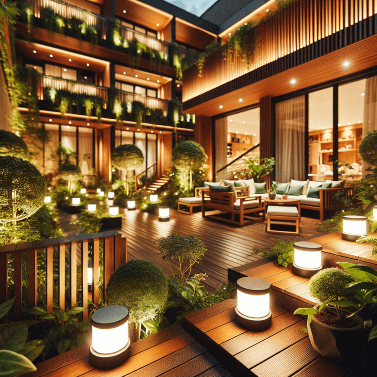 Balconies & Decks: Brightening your Outdoor Space with Solar Lighting