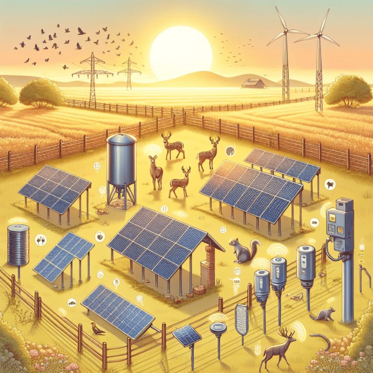 Preventing Wildlife Damage to Solar Fixtures