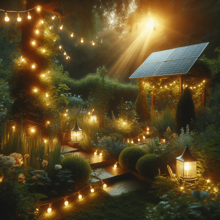 Creating Ambiance with Solar String Lights
