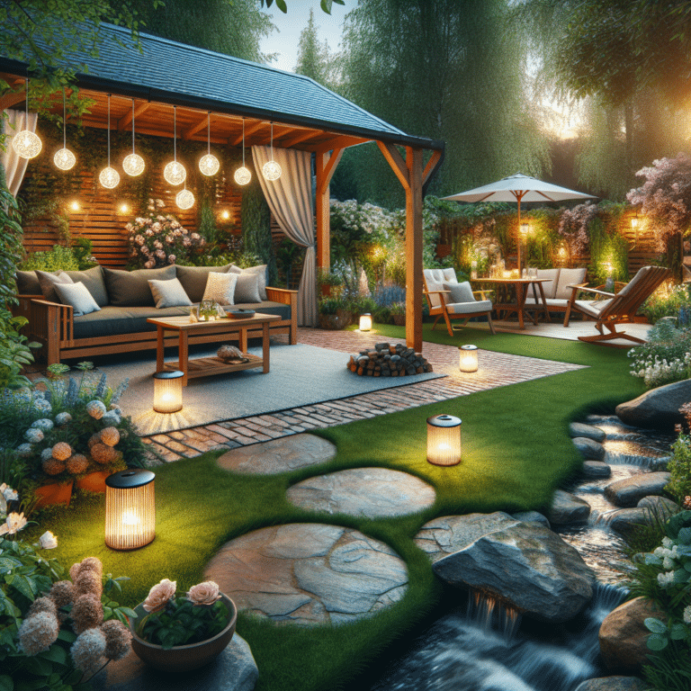 Creating the Ultimate Cozy Backyard with Solar Lighting