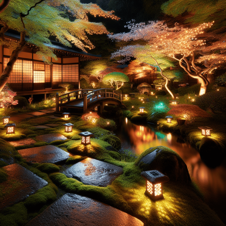 Inspiring Solar Light Ideas for Japanese Gardens