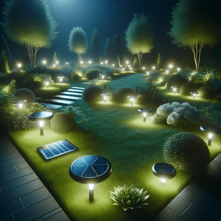 Trendy Solar Lights for Contemporary Gardens