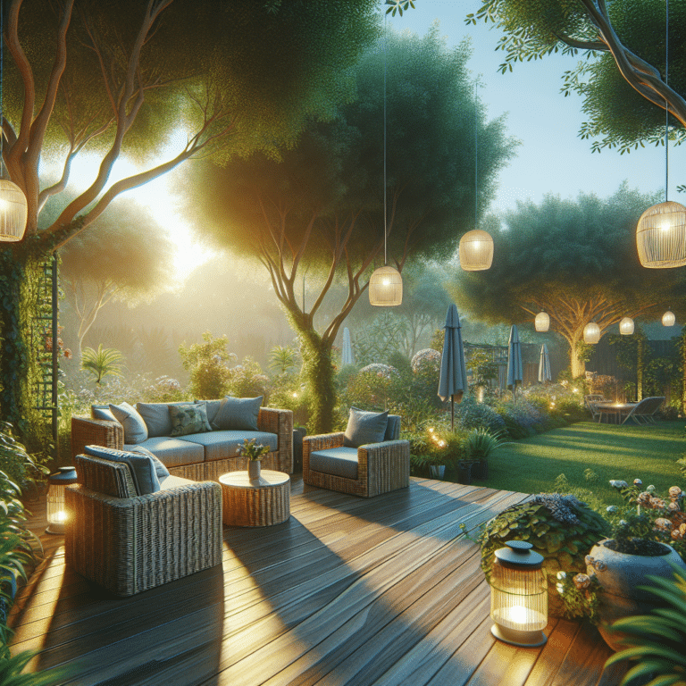 Creating the Ultimate Cozy Backyard with Solar Lighting