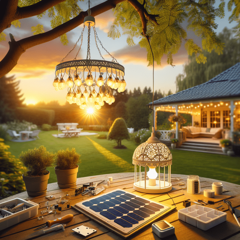 Bringing Solar Energy to Your Backyard with DIY Lanterns