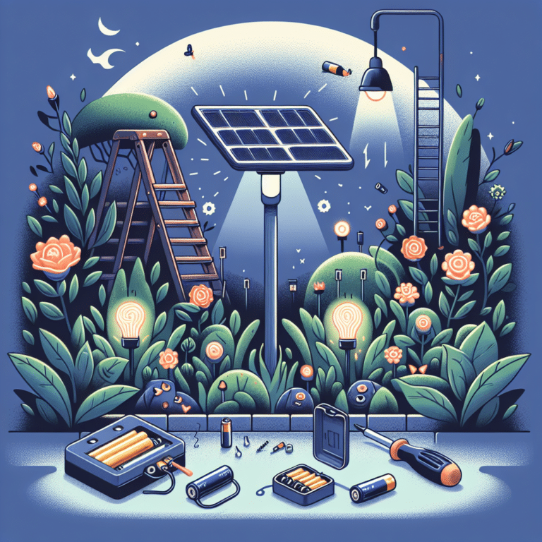 How to Replace Solar Batteries in Garden Lights