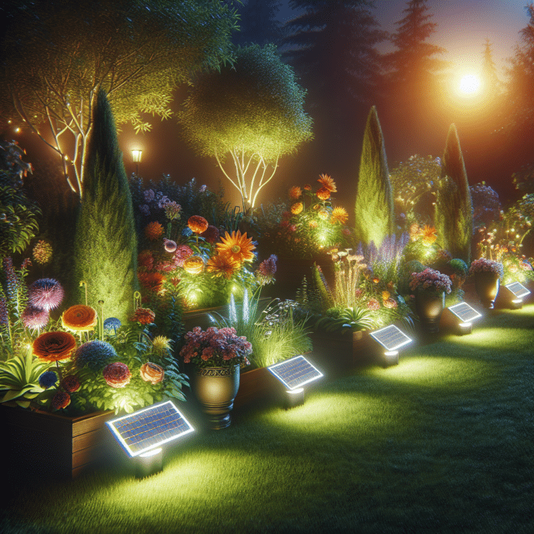Perfect Solar Lights for Flower Beds and Planters