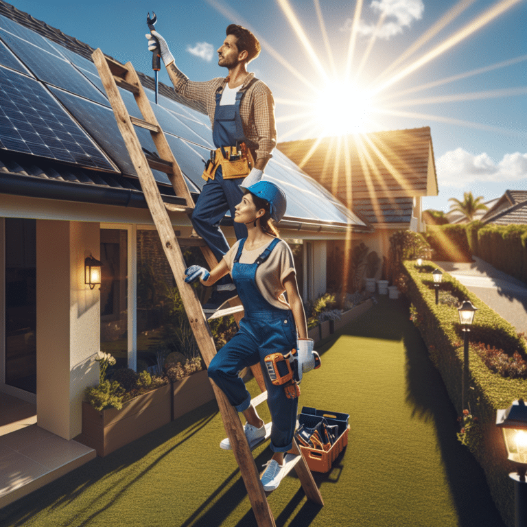 Maintaining Solar Panels for Outdoor Lighting