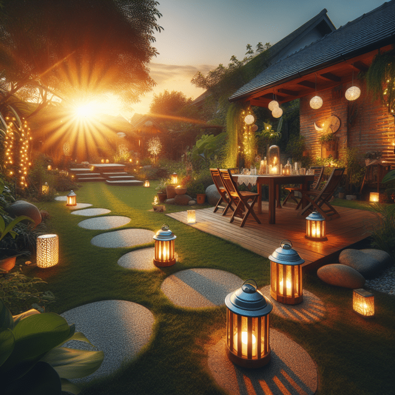 Bringing Solar Energy to Your Backyard with DIY Lanterns