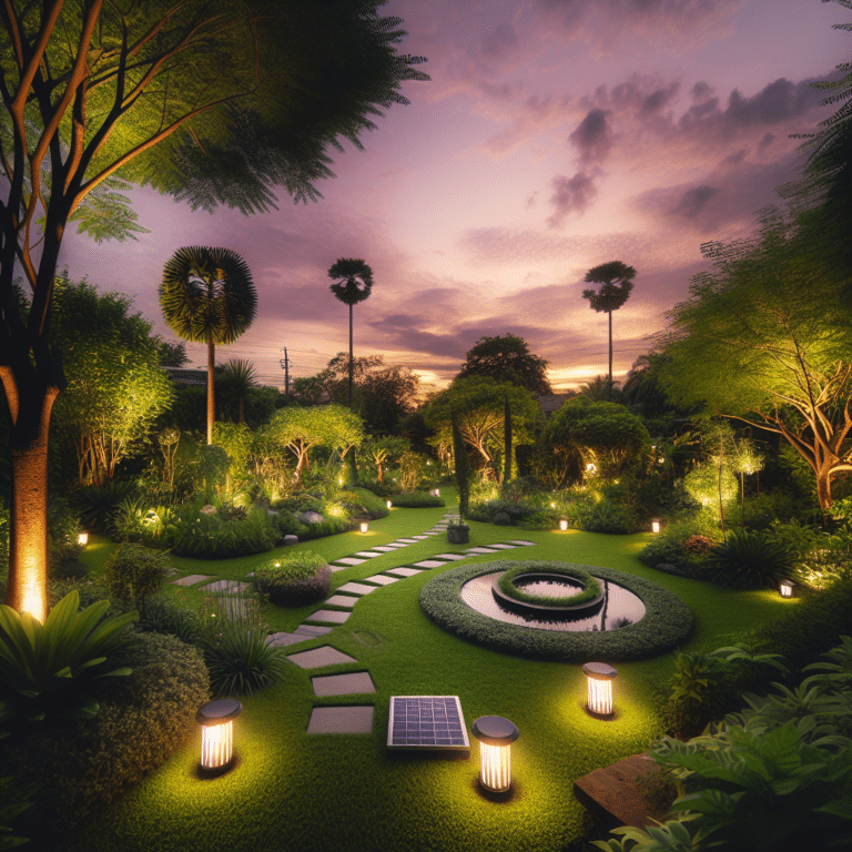 Energy Efficiency with Solar Garden Lights