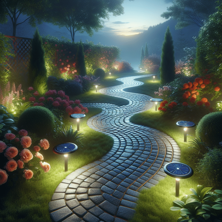 Enhancing Garden Paths Using Solar Lights