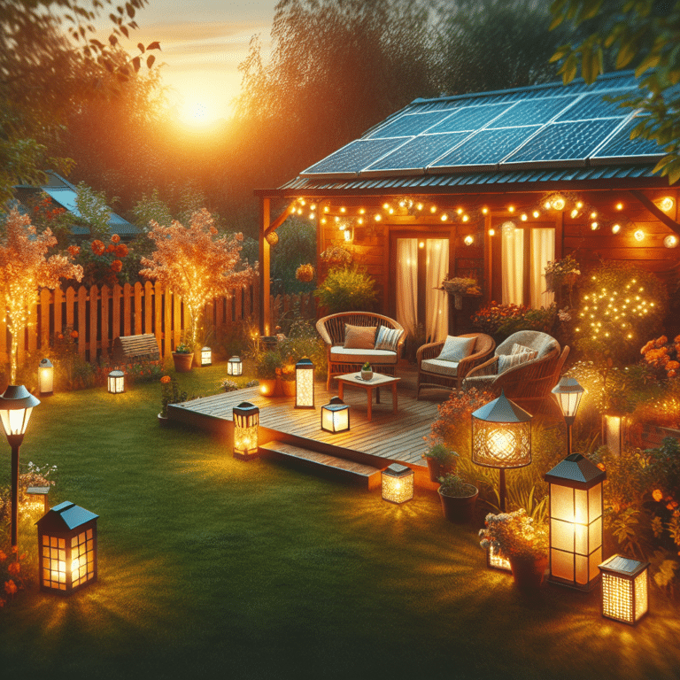 Cozy Backyard Creation: The Solar Lighting Way