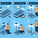 Step-by-Step Solar Light Maintenance Routine
