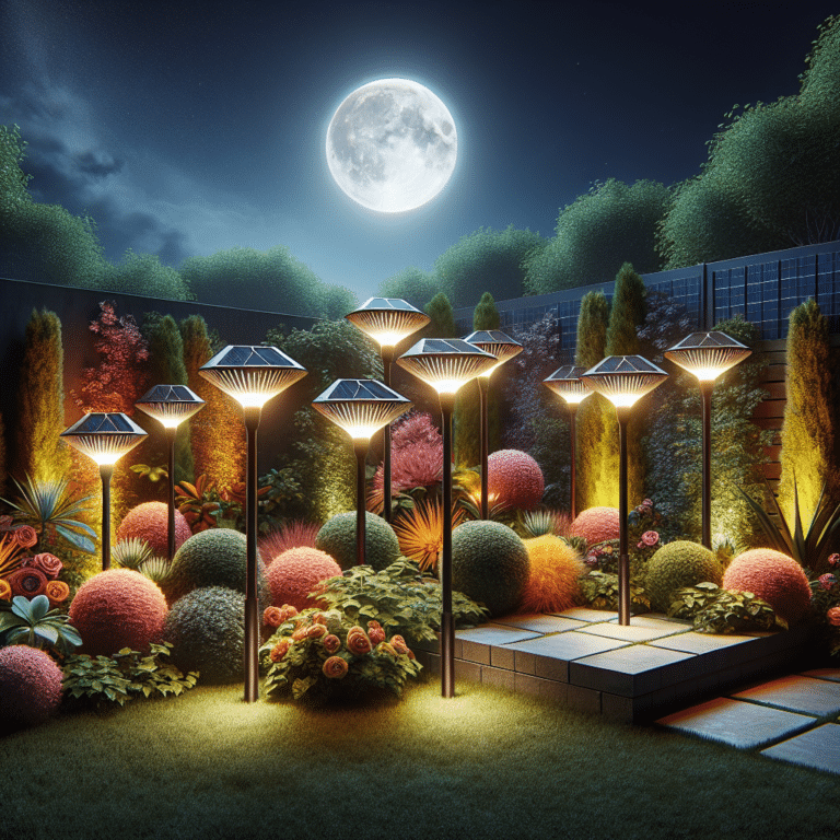  "Highlighting Modern Gardens with Stylish Solar Lights