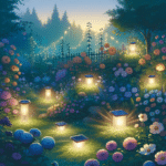 Light Up Your Flower Bed Using Solar Decor