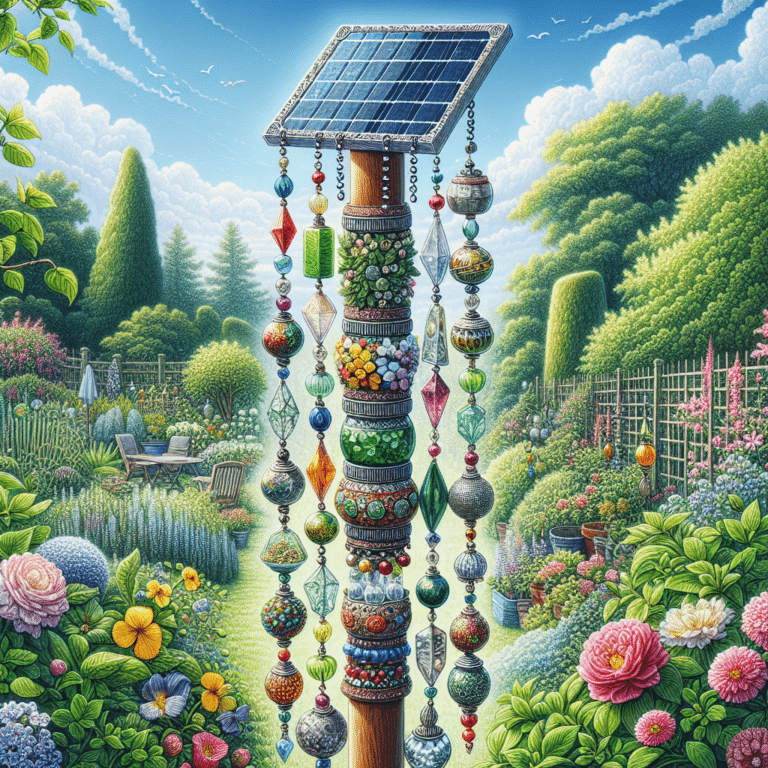 Garden Accessories: Solar Garden Totem DIY Guide