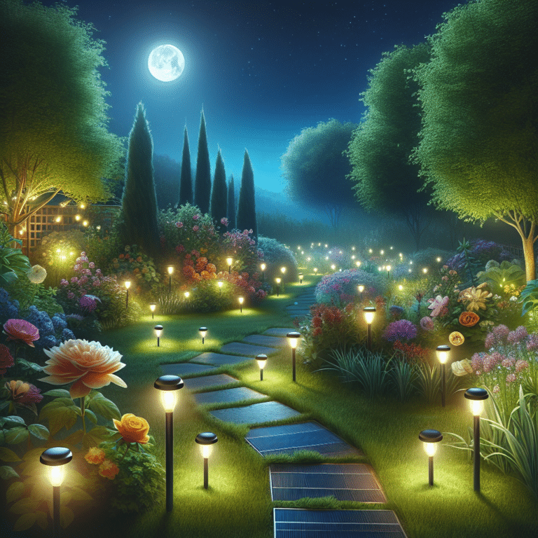 Creating a Luminous Environment with Solar Garden Lights