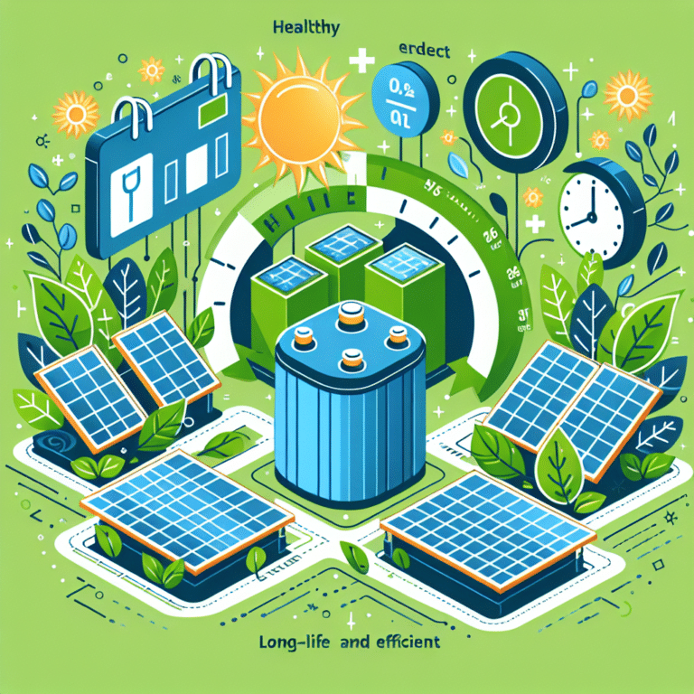 Extending the Life of Your Solar Batteries