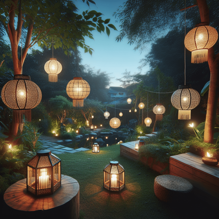 Want to Save on Electricity? DIY Solar Lanterns for Your Backyard