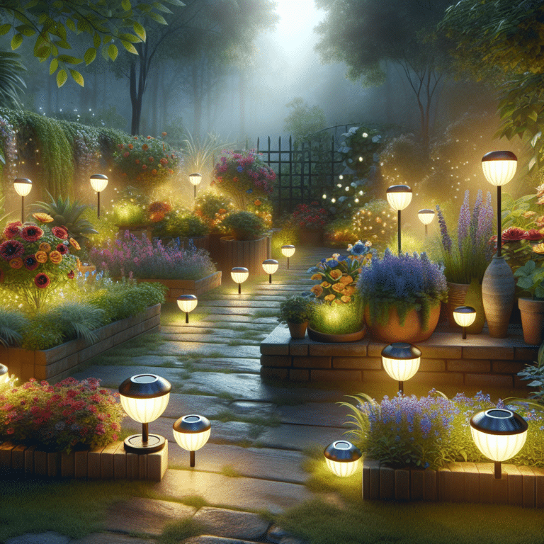 The Ideal Solar Lights for Flower Beds and Planters