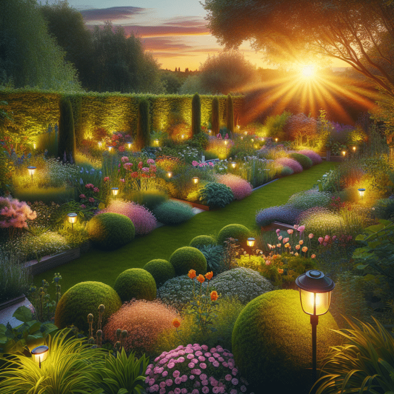  "Illuminate Your Flower Beds and Planters with Solar Lights