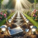 Simple DIY Solar Path Light Installation