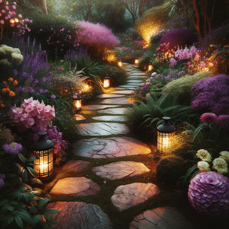 Creating Magical Garden Path Lighting