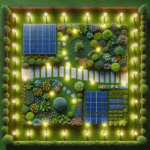 How to Arrange Solar Lights Around Your Garden