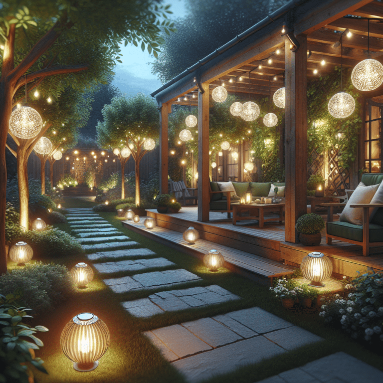 Patio Revamp: Aesthetic Solar Lighting Ideas