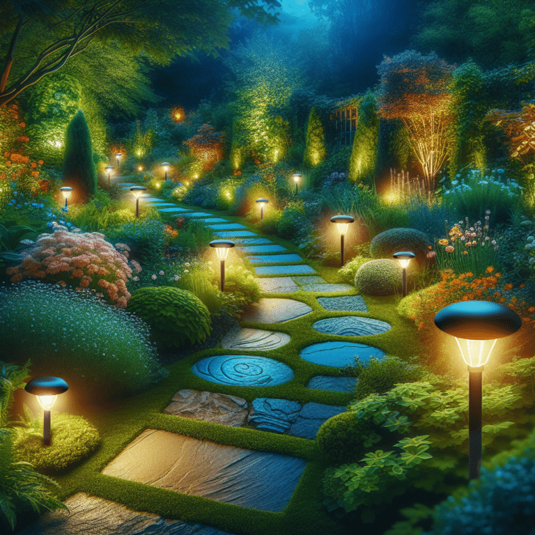Enhancing Garden Paths Using Solar Lights