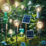 Build Your Own Solar Garden Stakes from Recycled Materials