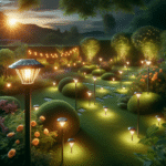 How to Arrange Solar Lights Around Your Garden