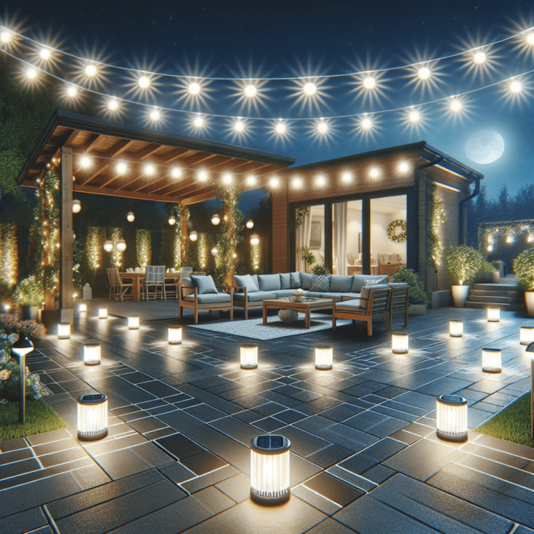 Patio Revamp: Aesthetic Solar Lighting Ideas