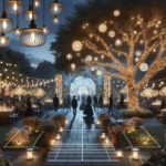 Outdoor Event Lighting Using Solar Lights