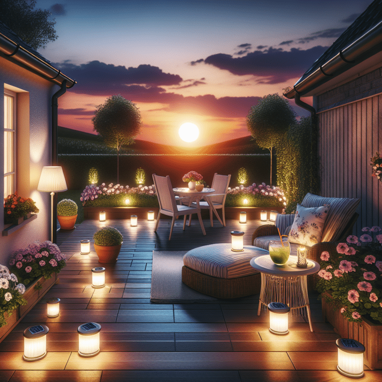 Adding a Glow to Your Patio with Solar Powered Lights