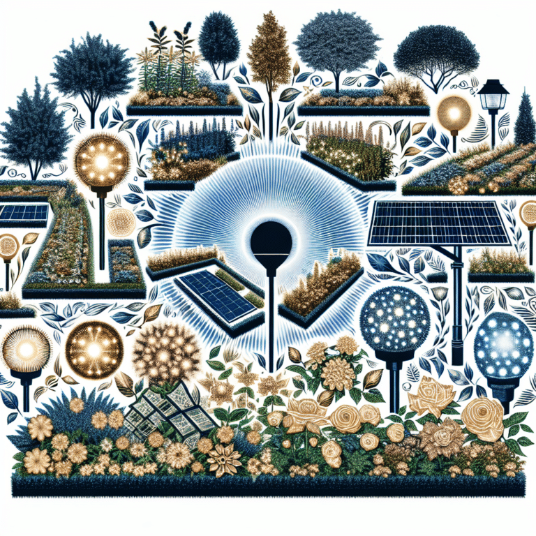 Arranging Solar Lights Around Your Garden