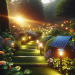 Using Solar Lights to Enhance Garden Paths
