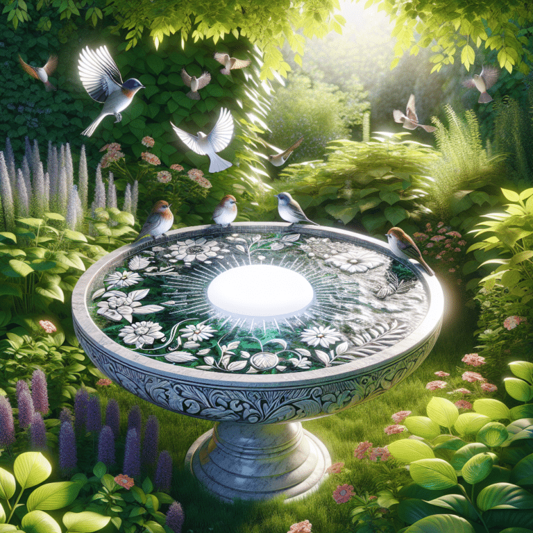 Building Solar Bird Bath for Your Garden