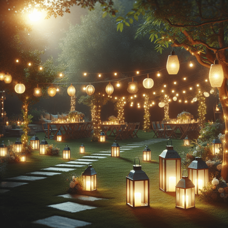 Festive Decoration Tips: Solar Lanterns