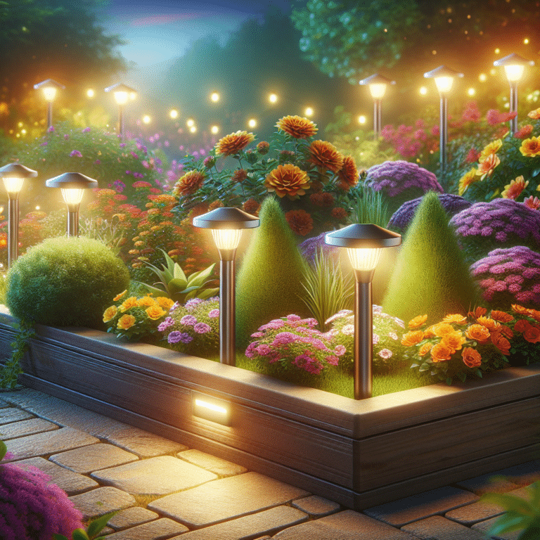 Enhancing your Flower Beds and Planters with Solar Lights