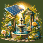 Solar Powered DIY Garden Fountain Making