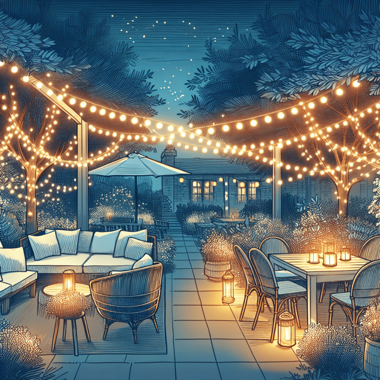  "Creating Ambiance with Solar String Lights